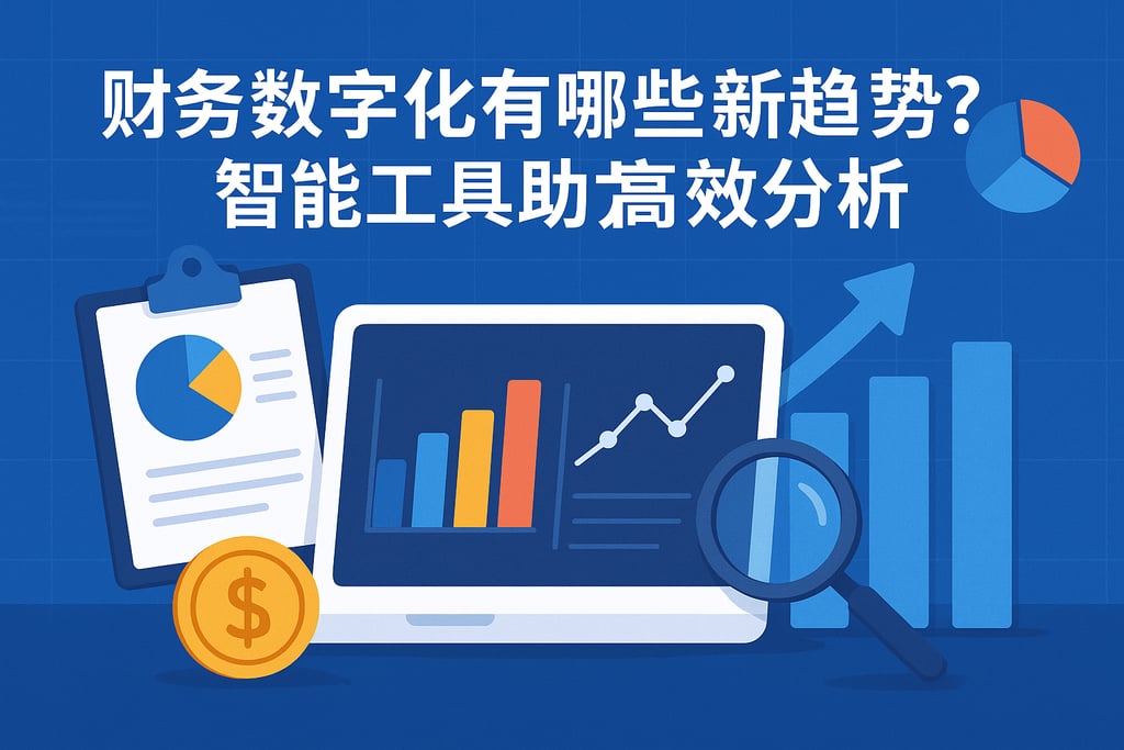 财务数字化有哪些新趋势？智能工具助力高效分析