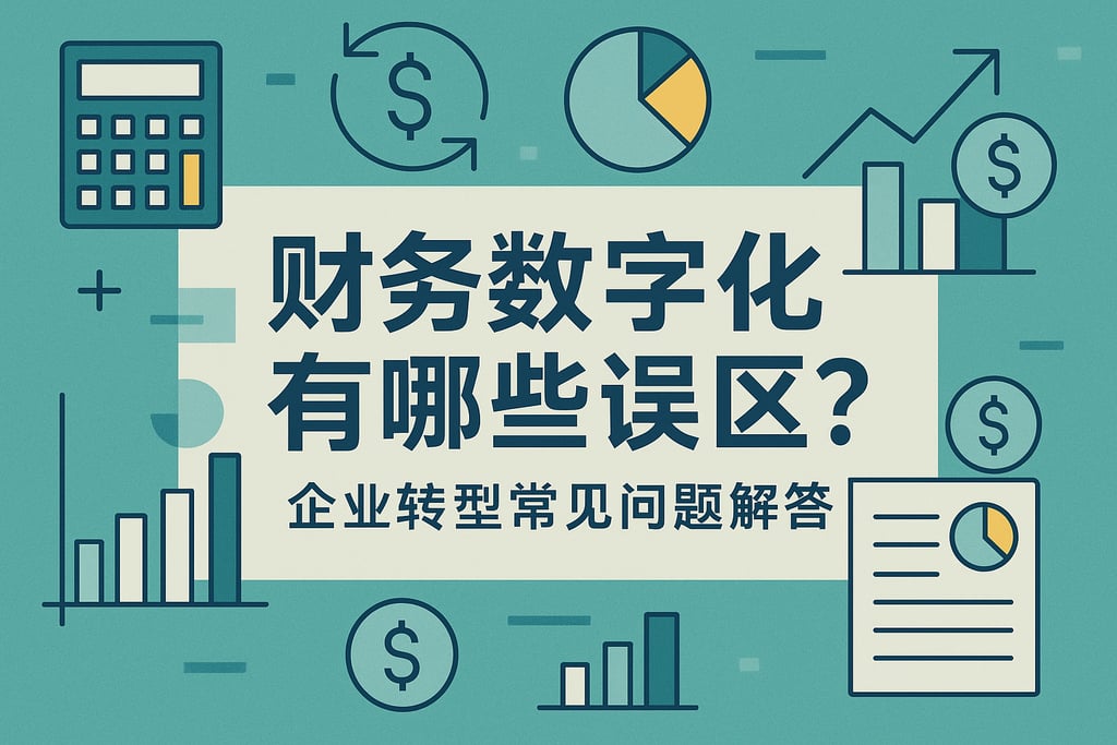 财务数字化有哪些误区？企业转型常见问题解答