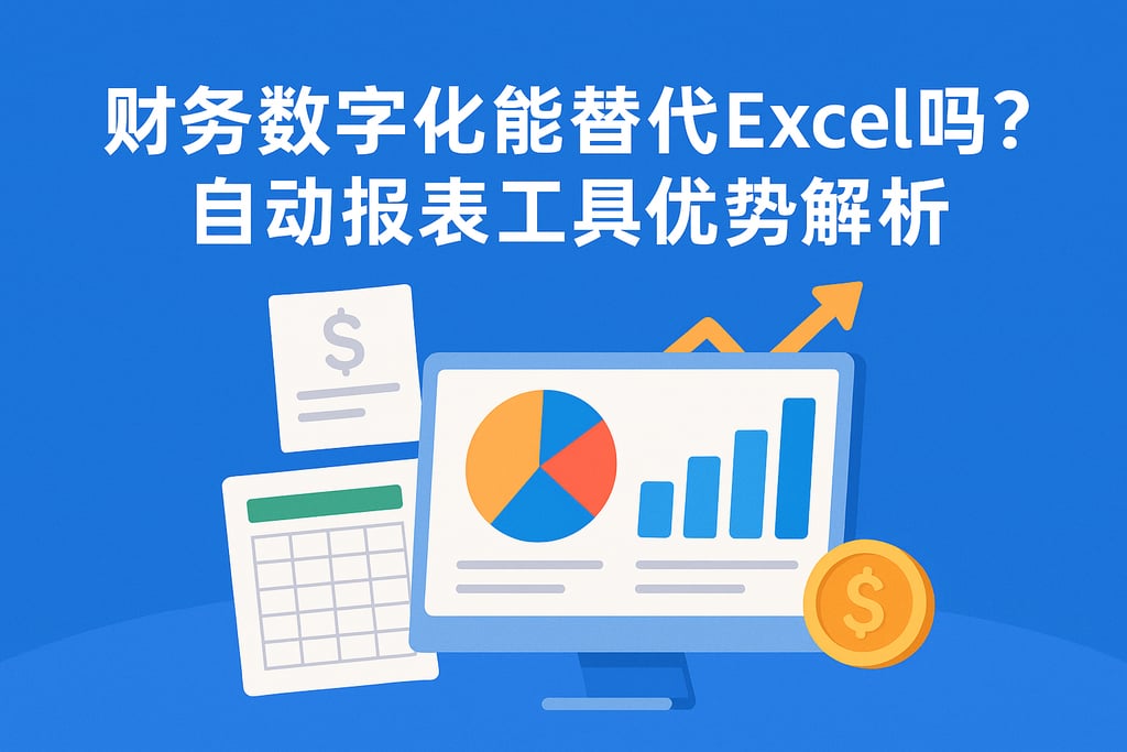 财务数字化能替代Excel吗？自动报表工具优势解析