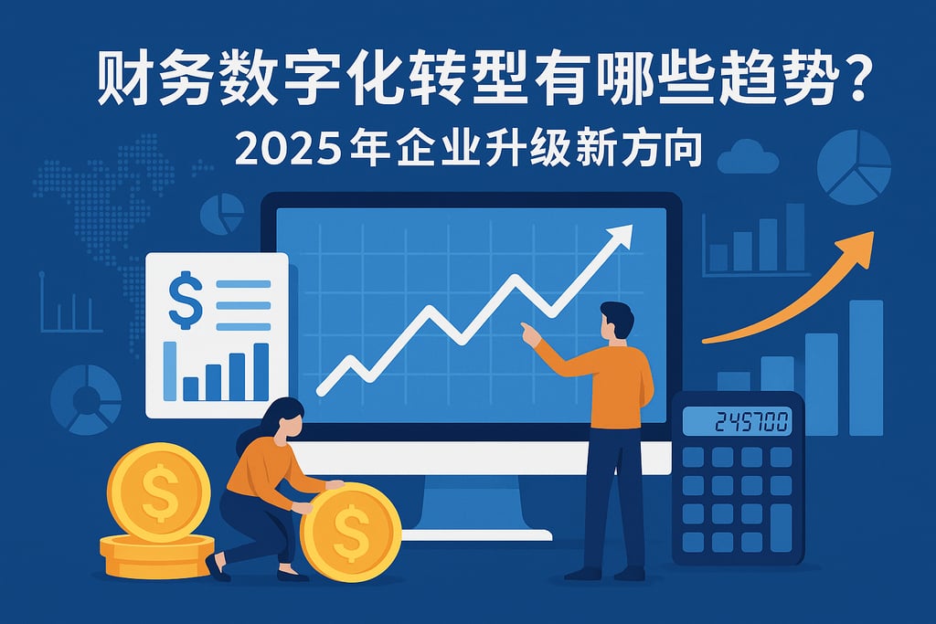 财务数字化转型有哪些趋势？2025年企业升级新方向