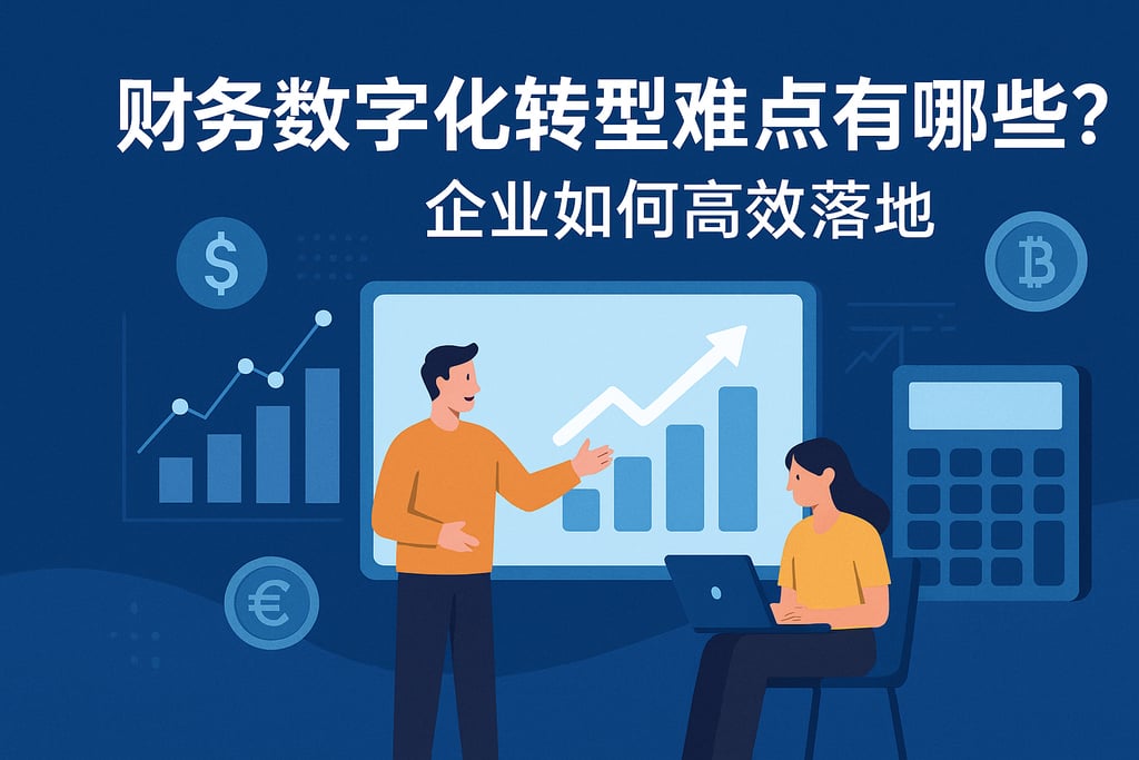 财务数字化转型难点有哪些？企业如何高效落地