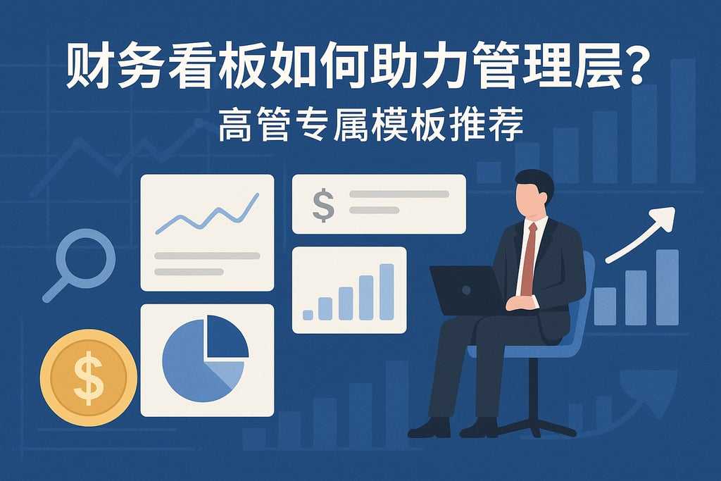 财务看板如何助力管理层？高管专属模板推荐