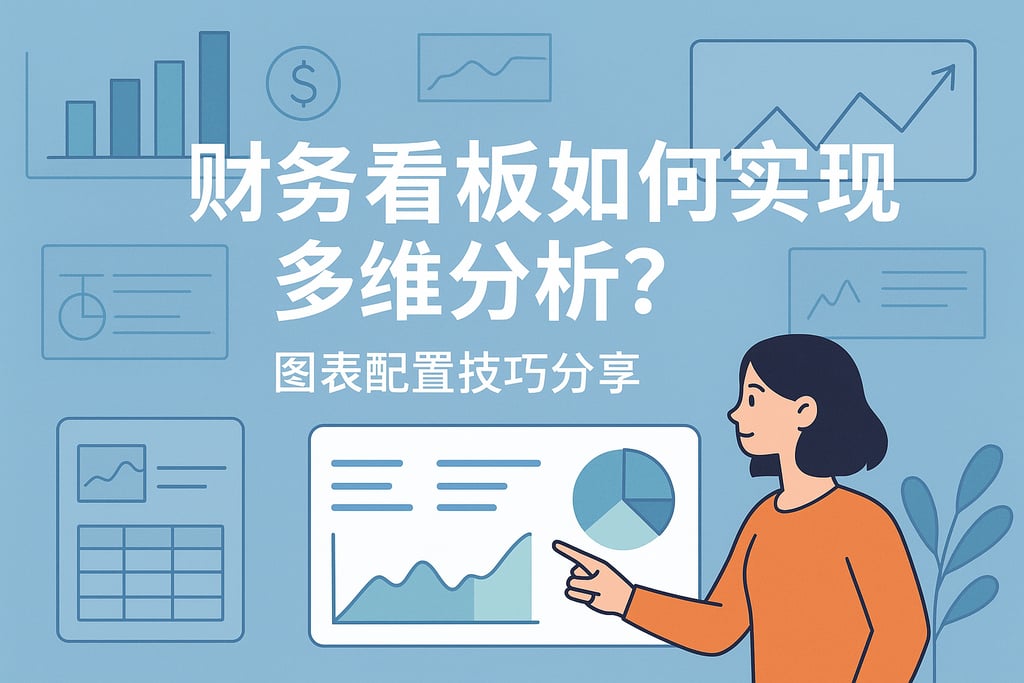 财务看板如何实现多维分析？图表配置技巧分享