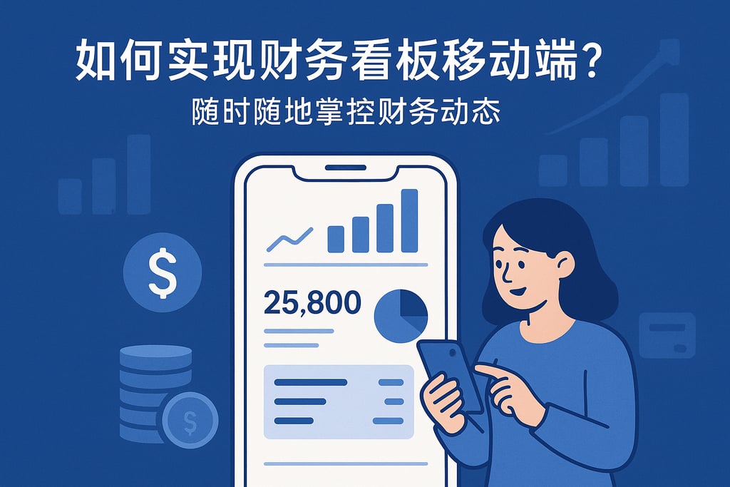 财务看板如何实现移动端？随时随地掌控财务动态