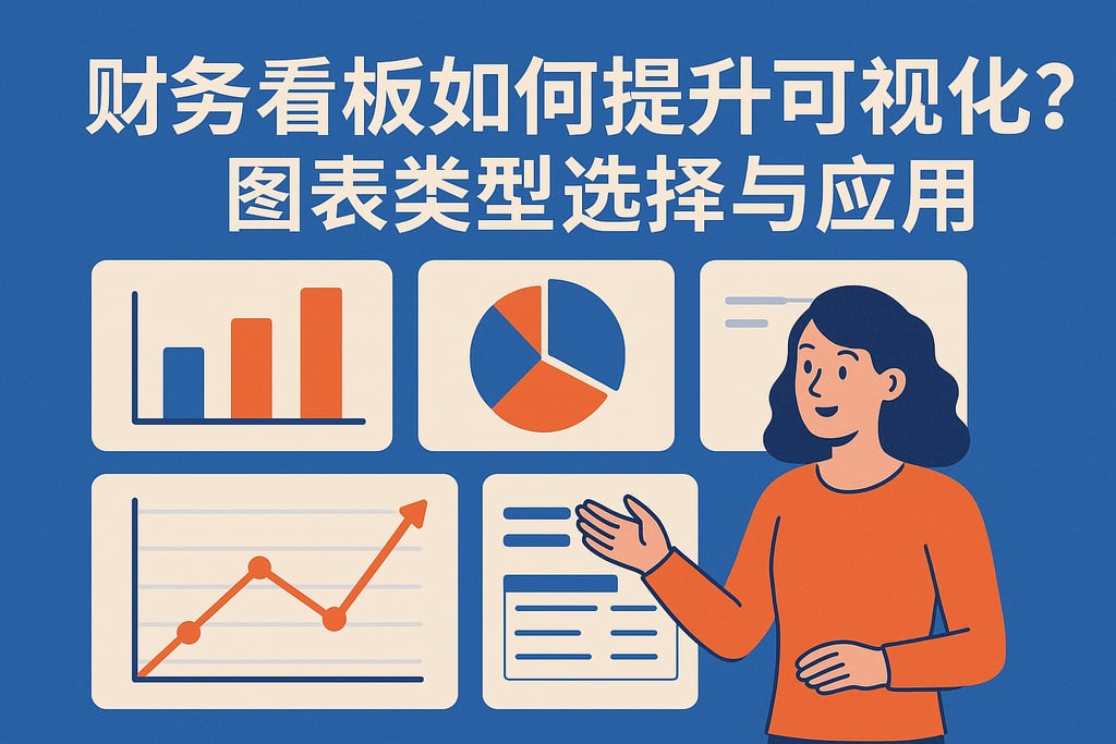 财务看板如何提升可视化？图表类型选择与应用