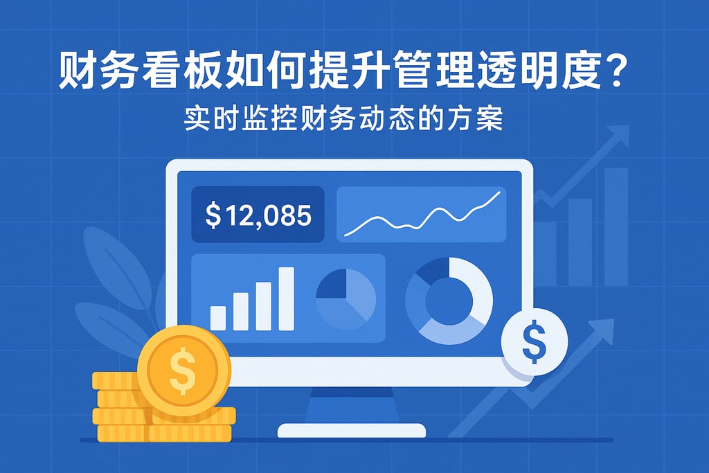财务看板如何提升管理透明度？实时监控财务动态的方案