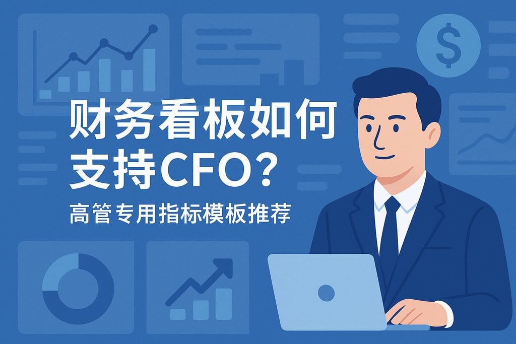 财务看板如何支持CFO？高管专用指标模板推荐