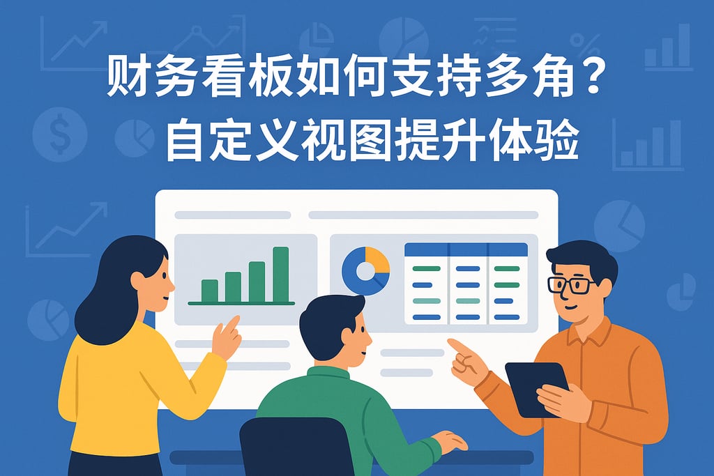 财务看板如何支持多角色？自定义视图提升体验