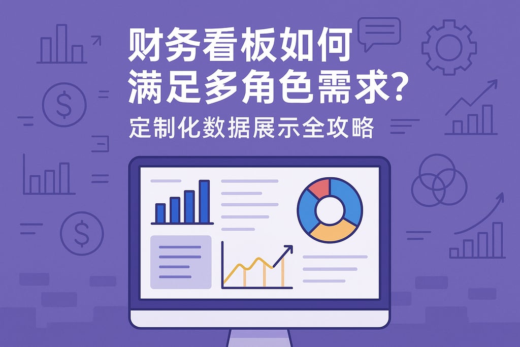 财务看板如何满足多角色需求？定制化数据展示全攻略