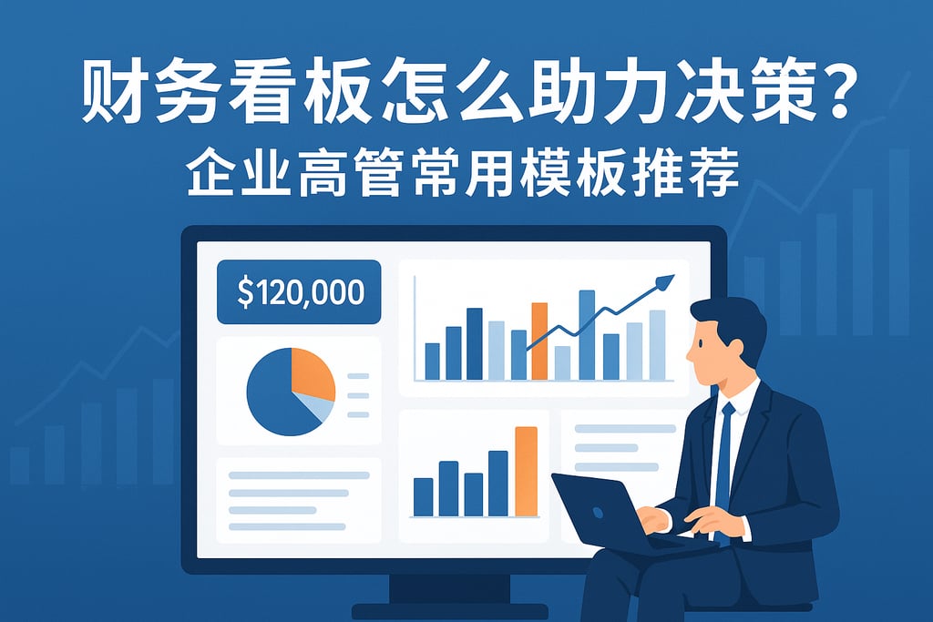 财务看板怎么助力决策？企业高管常用模板推荐