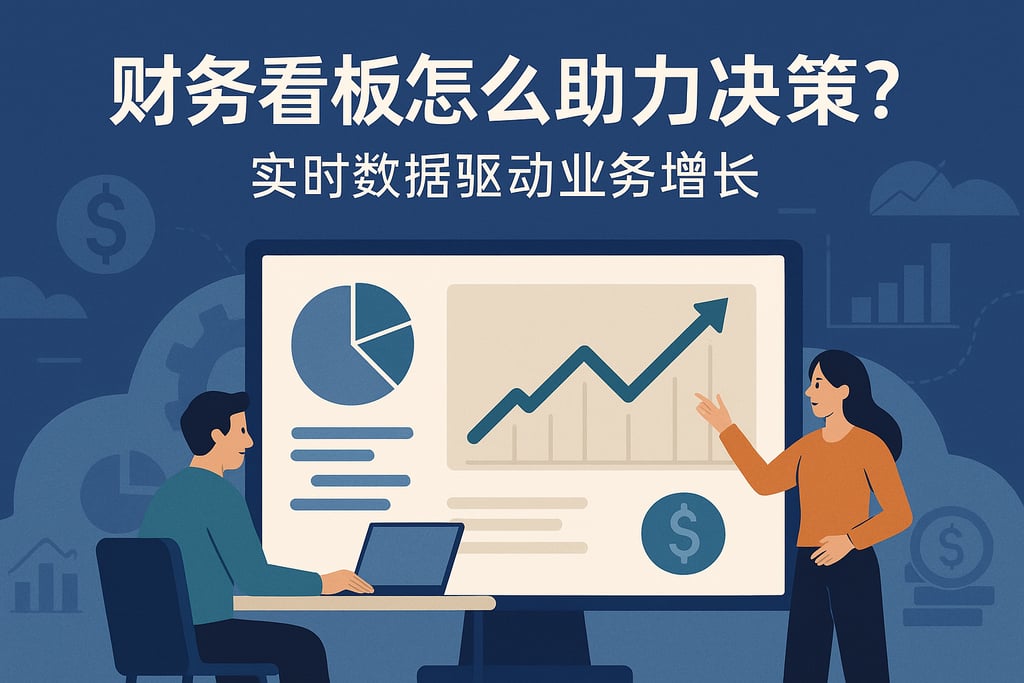 财务看板怎么助力决策？实时数据驱动业务增长