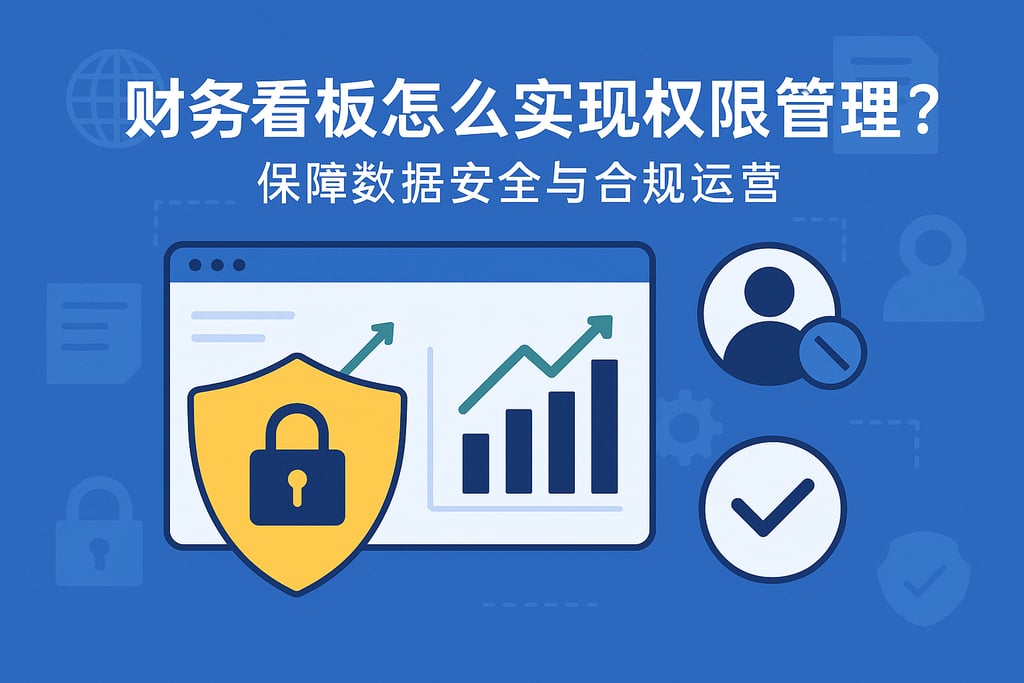 财务看板怎么实现权限管理？保障数据安全与合规运营