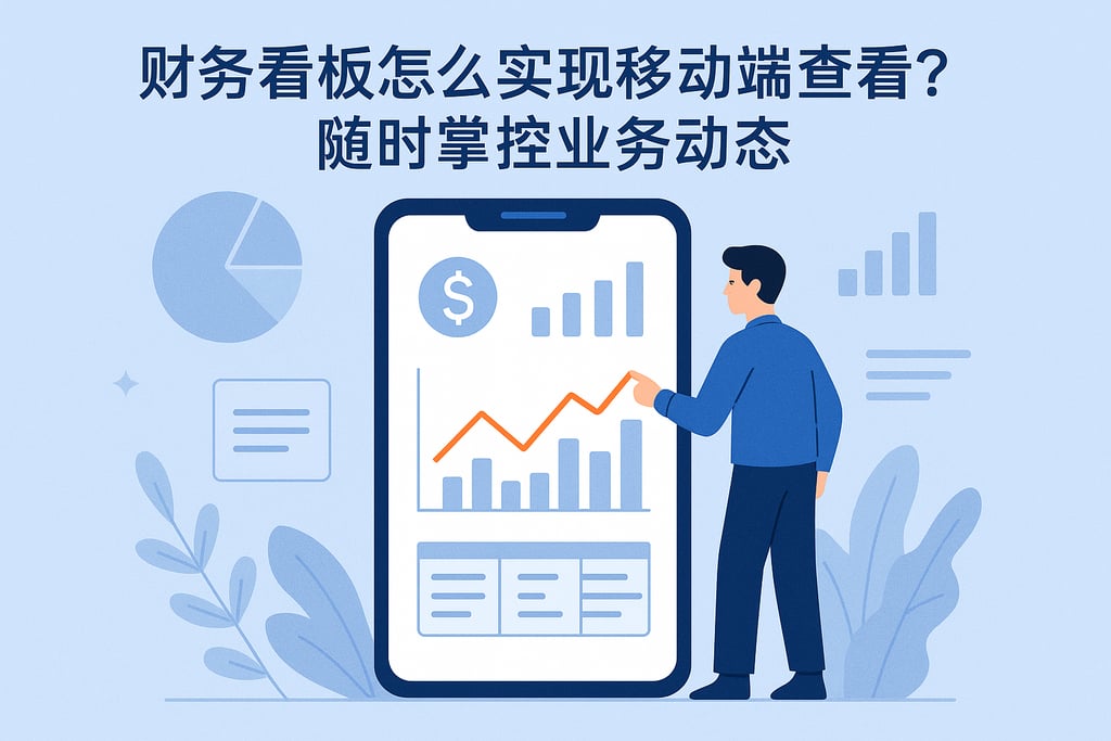 财务看板怎么实现移动端查看？随时掌控业务动态