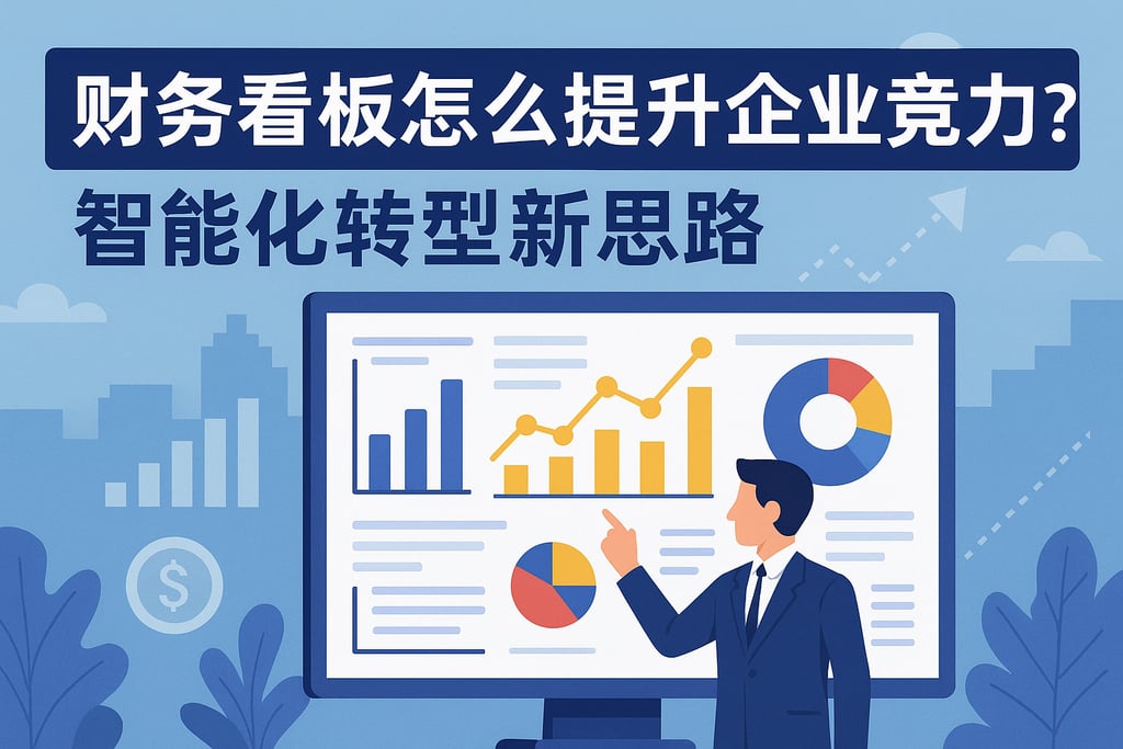 财务看板怎么提升企业竞争力？智能化转型新思路