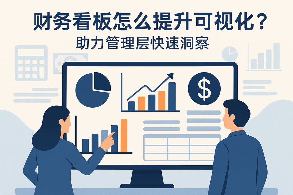 财务看板怎么提升可视化？助力管理层快速洞察
