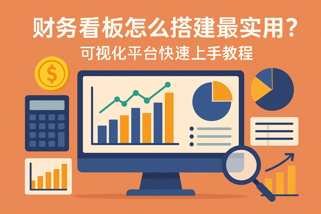 财务看板怎么搭建最实用？可视化平台快速上手教程