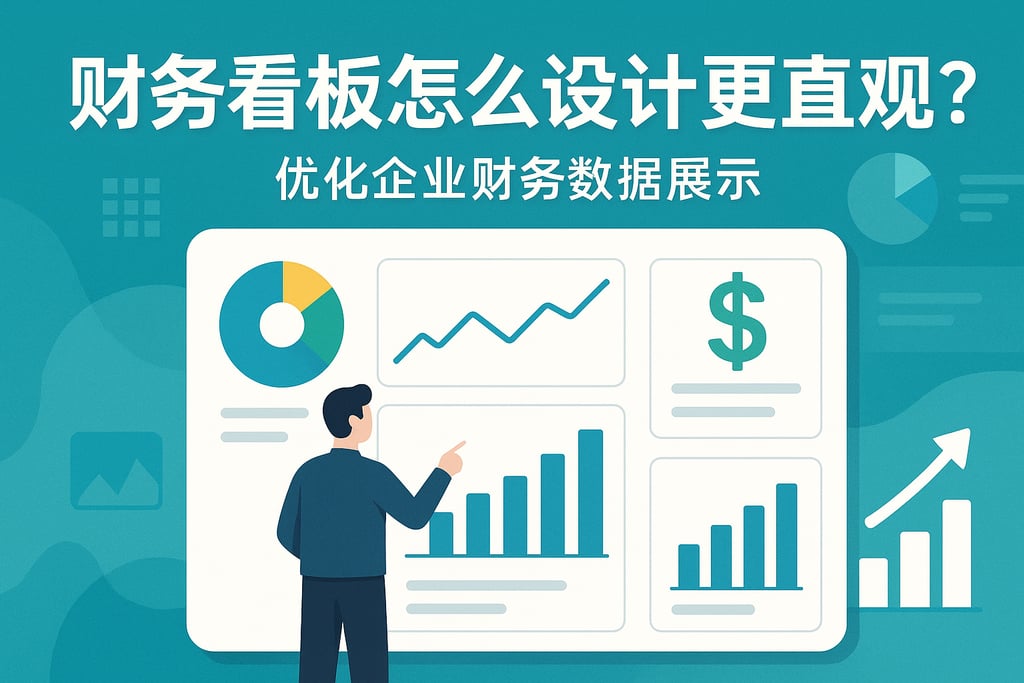 财务看板怎么设计更直观？优化企业财务数据展示