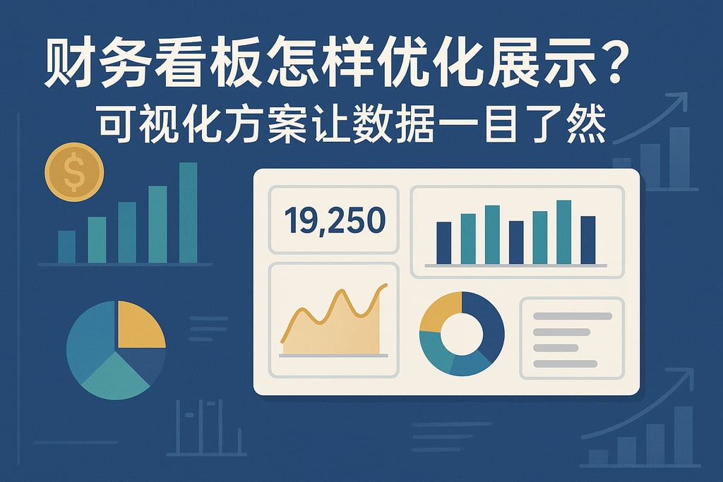 财务看板怎样优化展示？可视化方案让数据一目了然