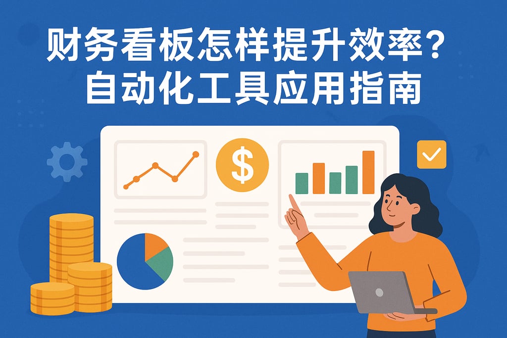 财务看板怎样提升效率？自动化工具应用指南