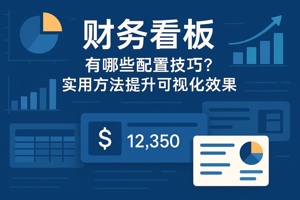 财务看板有哪些配置技巧？实用方法提升可视化效果