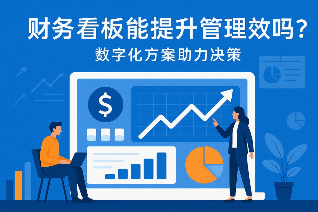财务看板能提升管理效率吗？数字化方案助力决策