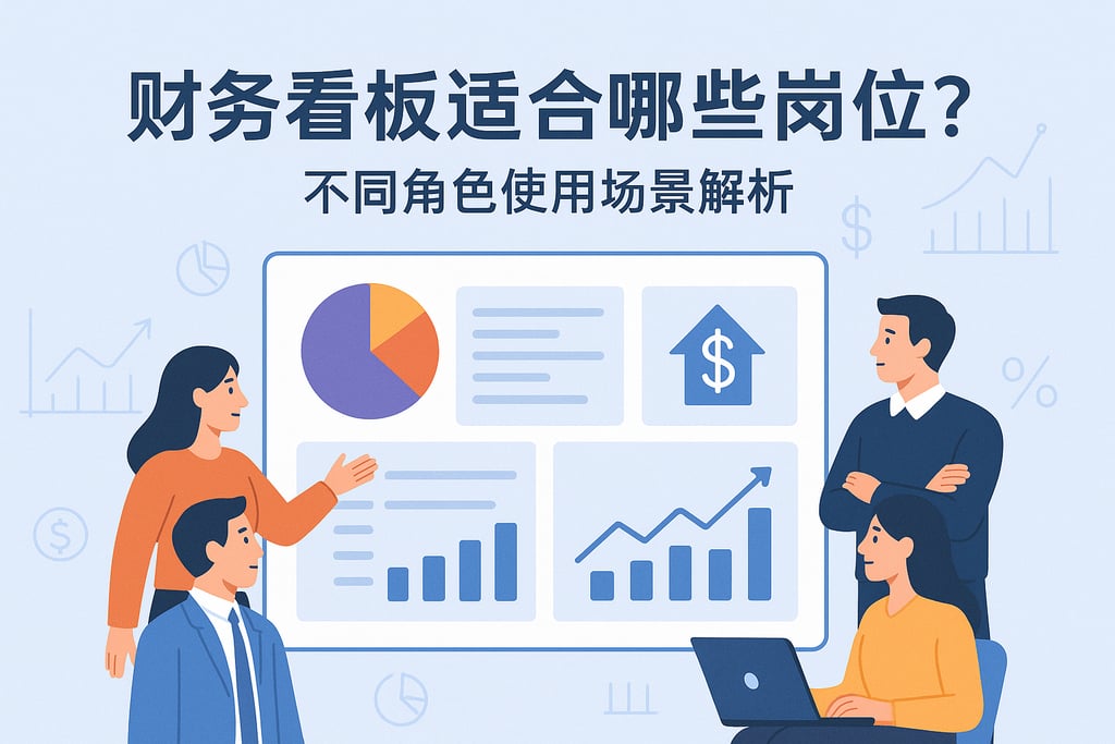 财务看板适合哪些岗位？不同角色使用场景解析
