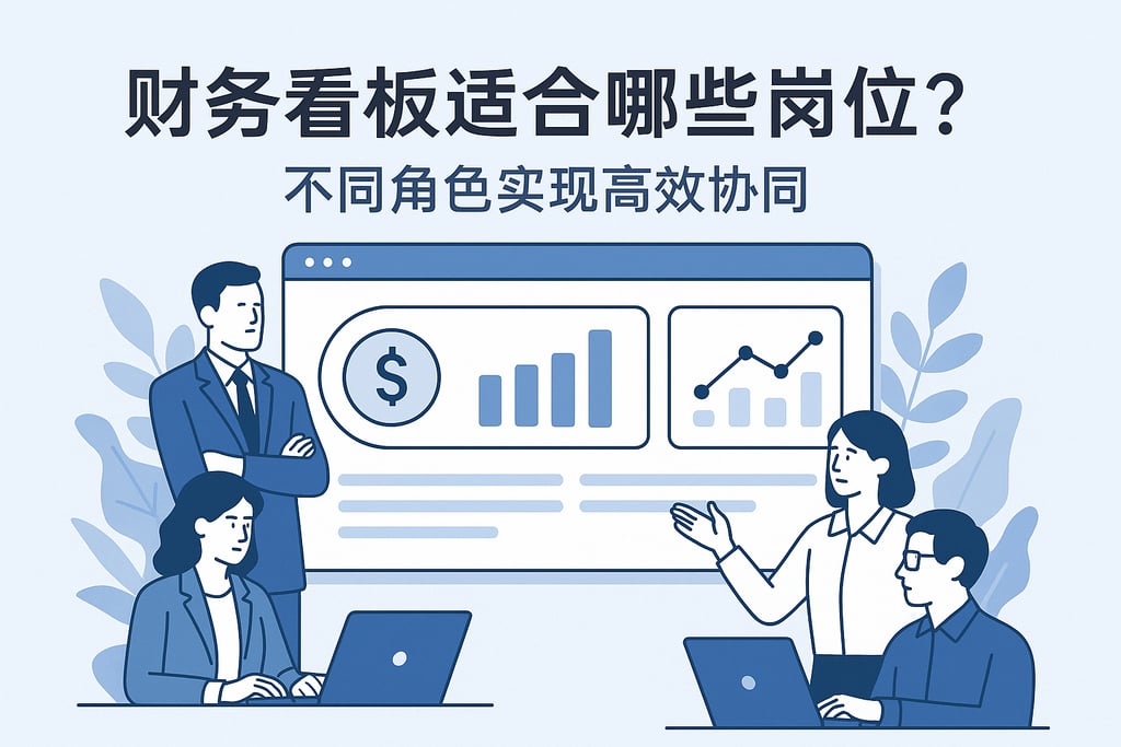财务看板适合哪些岗位？不同角色实现高效协同