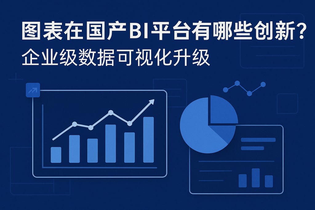 图表在国产BI平台有哪些创新？企业级数据可视化升级