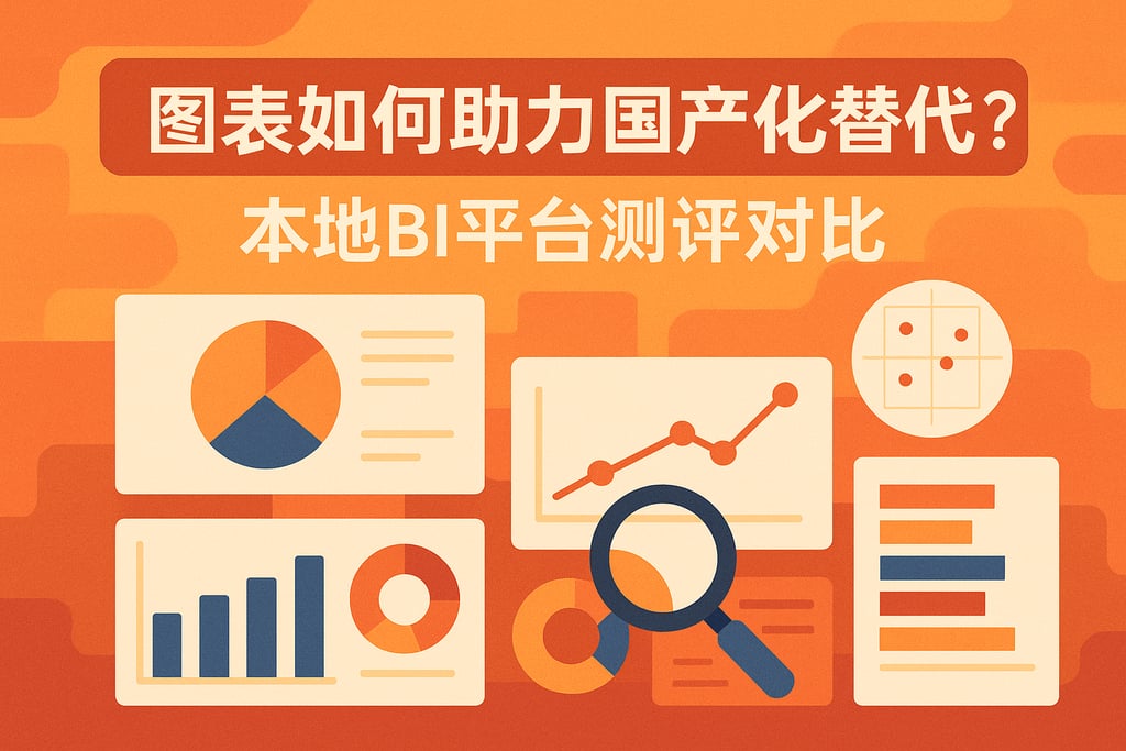 图表如何助力国产化替代？本地BI平台测评对比