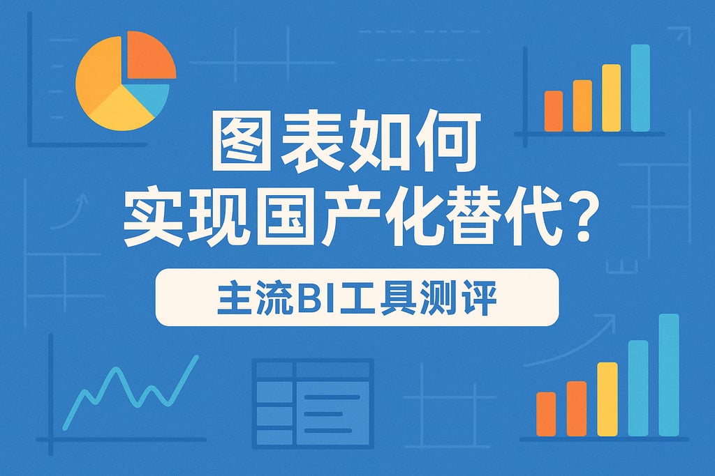 图表如何实现国产化替代？主流BI工具测评