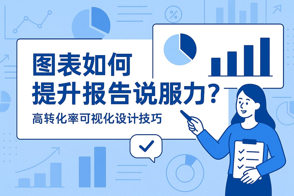 图表如何提升报告说服力？高转化率可视化设计技巧