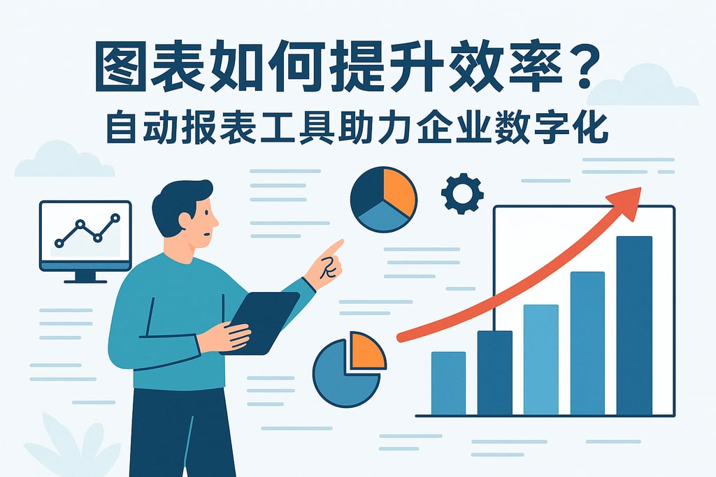 图表如何提升效率？自动报表工具助力企业数字化