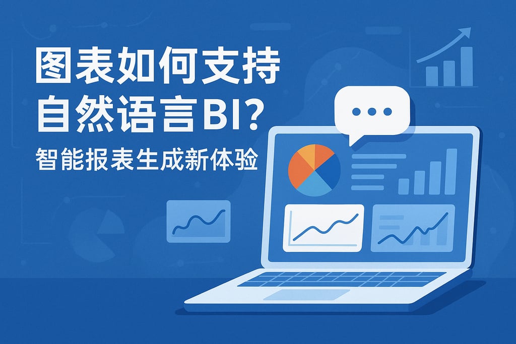 图表如何支持自然语言BI？智能报表生成新体验