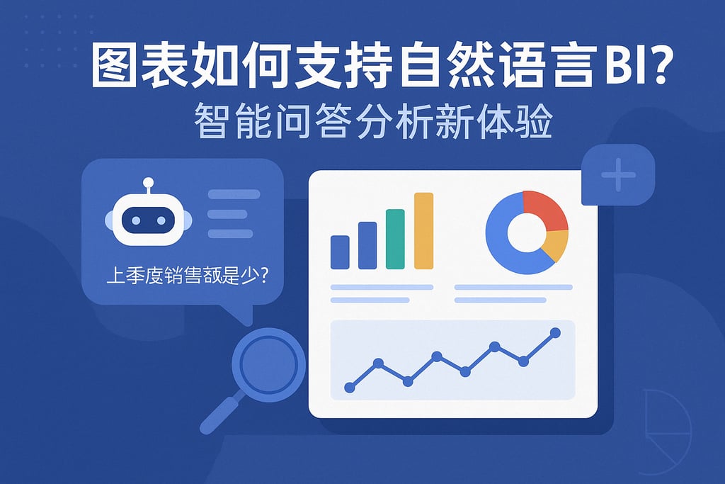 图表如何支持自然语言BI？智能问答分析新体验