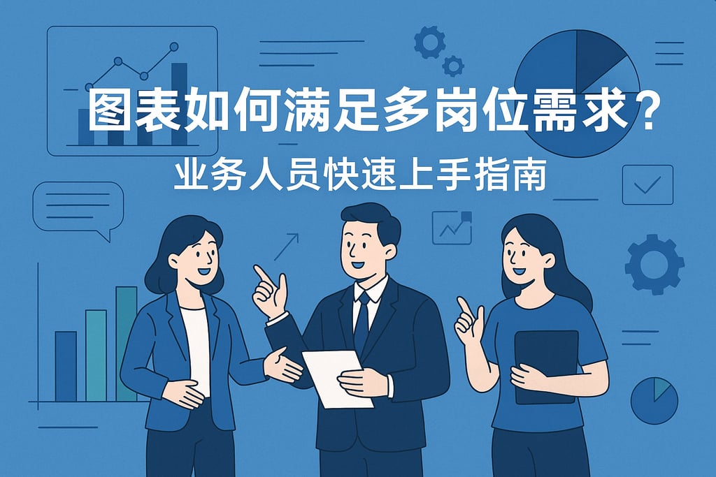 图表如何满足多岗位需求？业务人员快速上手指南