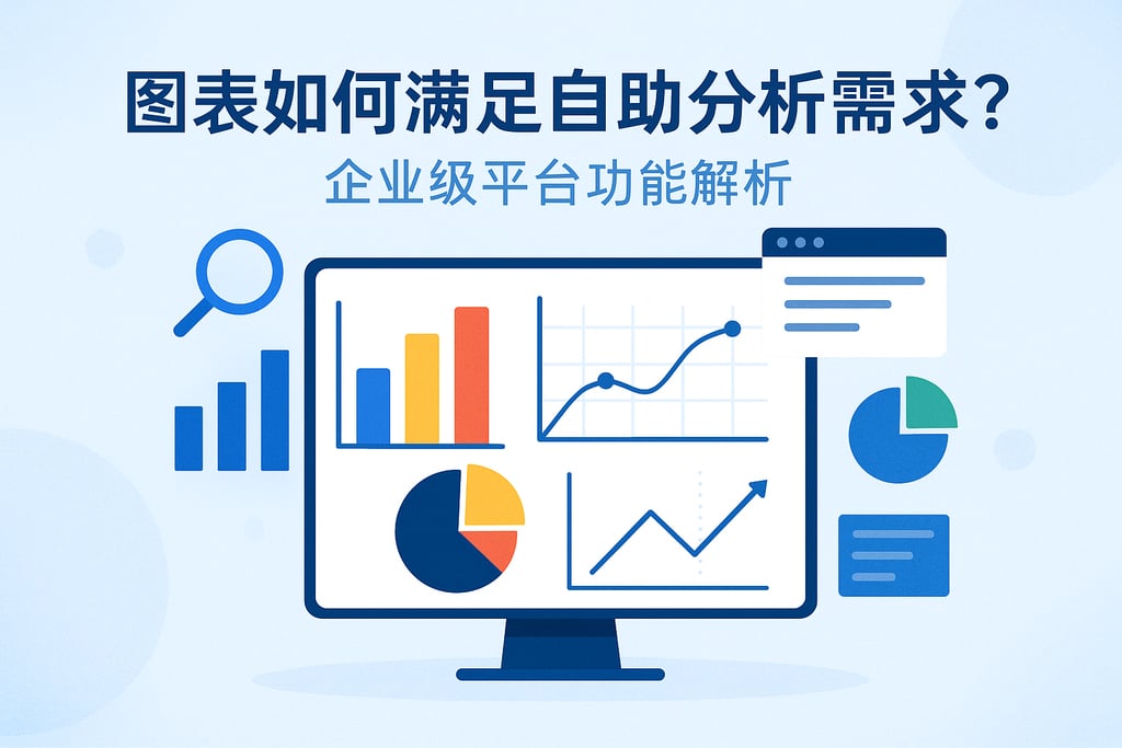 图表如何满足自助分析需求？企业级平台功能解析