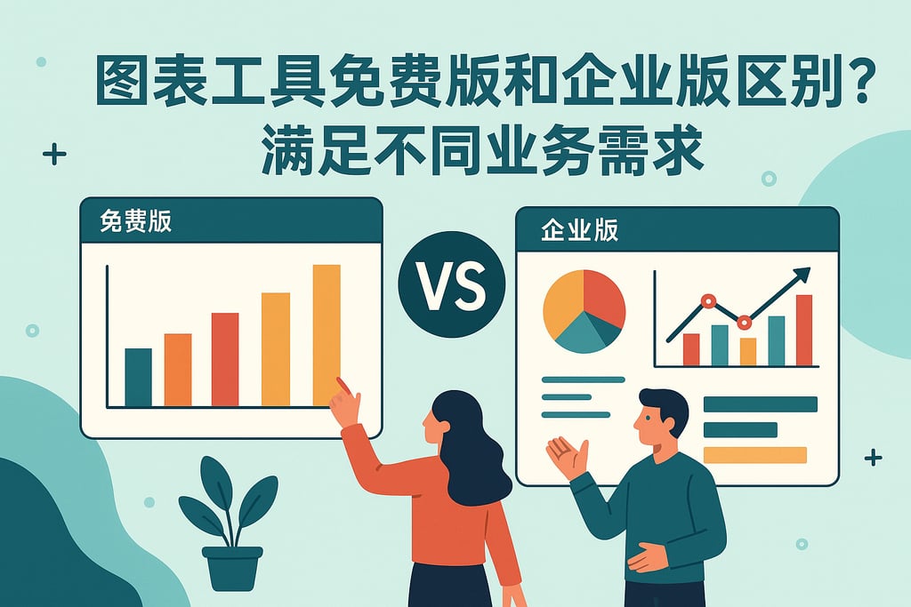图表工具免费版和企业版区别？满足不同业务需求