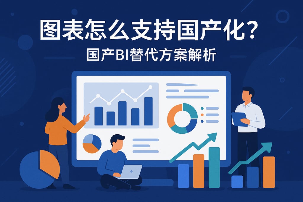 图表怎么支持国产化？国产BI替代方案解析