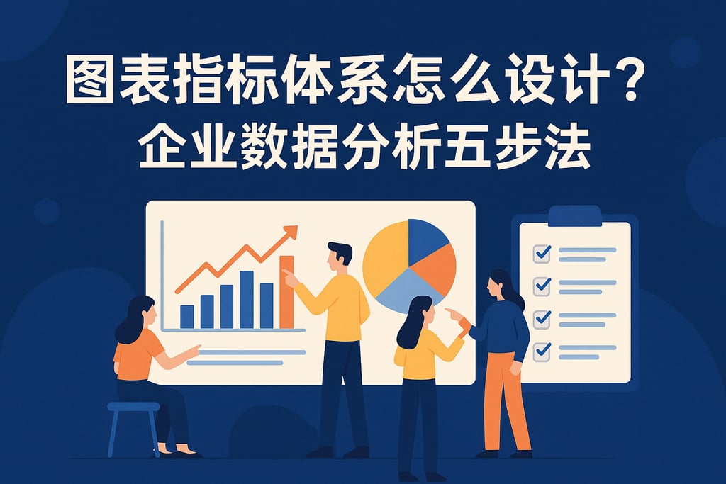 图表指标体系怎么设计？企业数据分析五步法