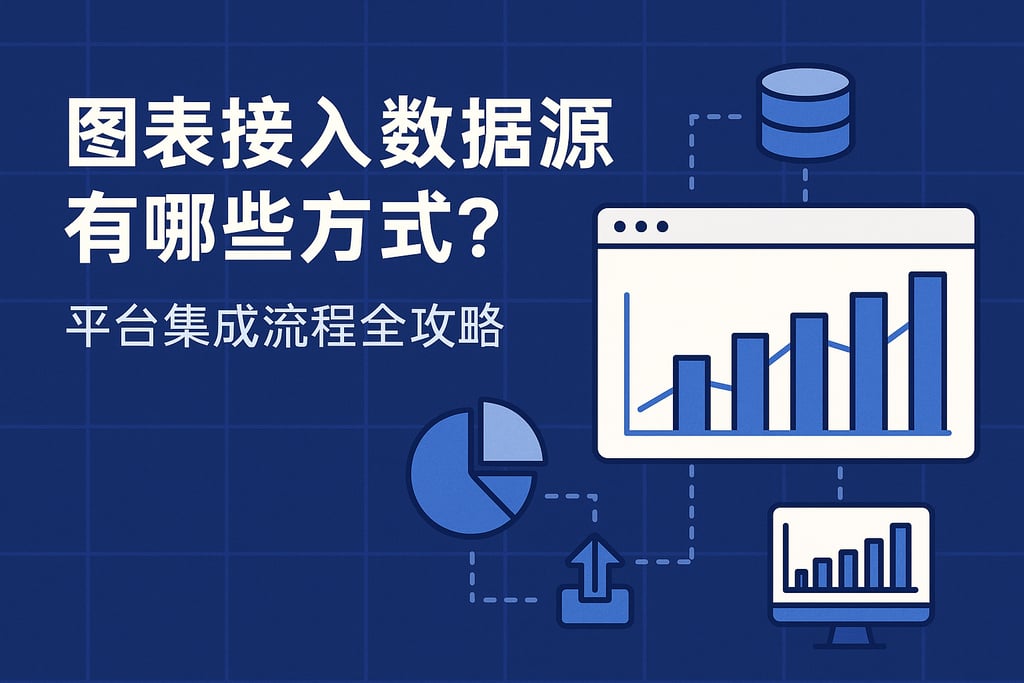 图表接入数据源有哪些方式？平台集成流程全攻略