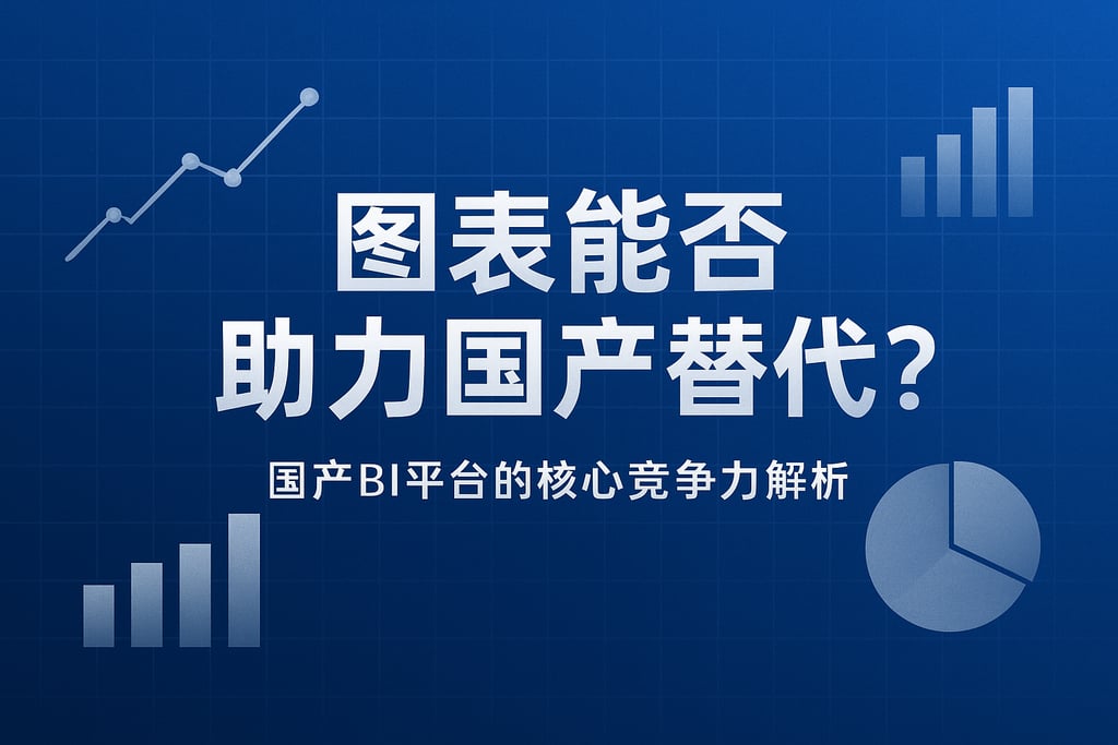 图表能否助力国产替代？国产BI平台的核心竞争力解析