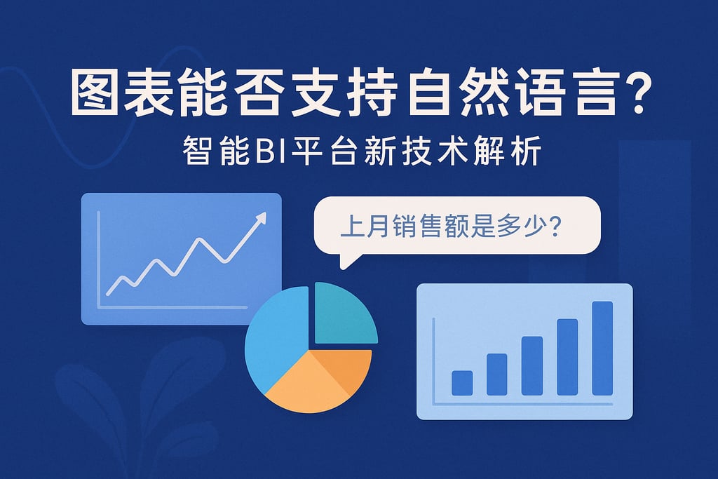 图表能否支持自然语言？智能BI平台新技术解析