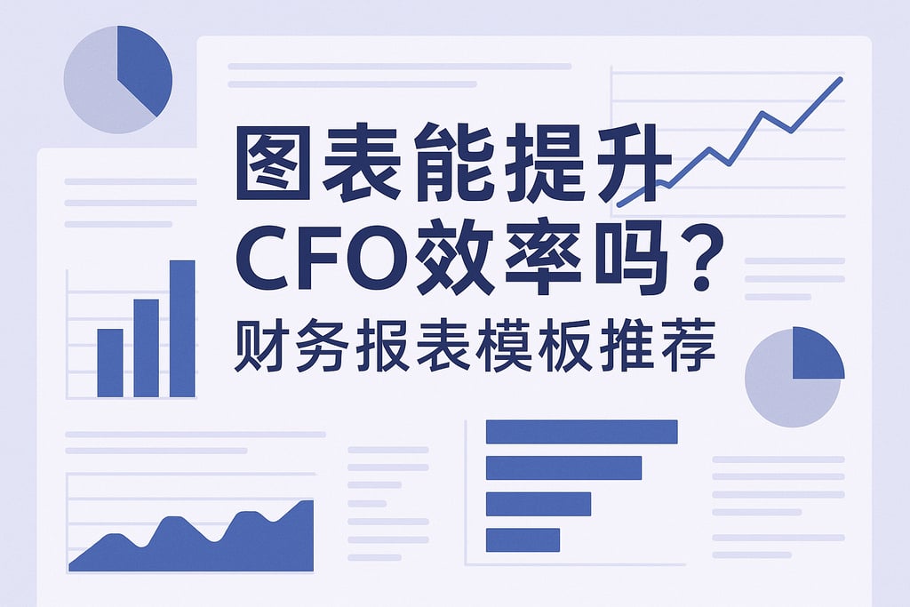 图表能提升CFO效率吗？财务报表模板推荐