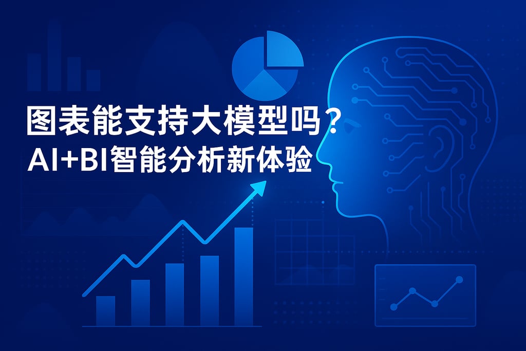 图表能支持大模型吗？AI+BI智能分析新体验