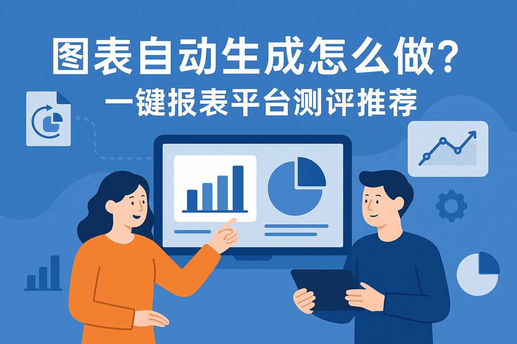 图表自动生成怎么做？一键报表平台测评推荐