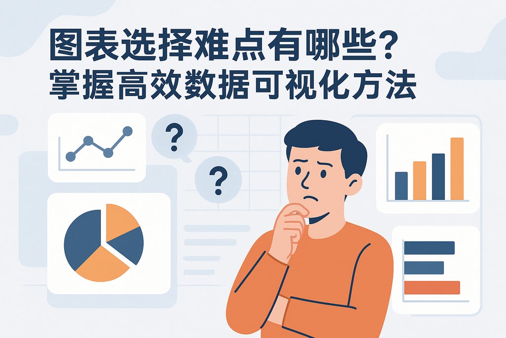 图表选择难点有哪些？掌握高效数据可视化方法