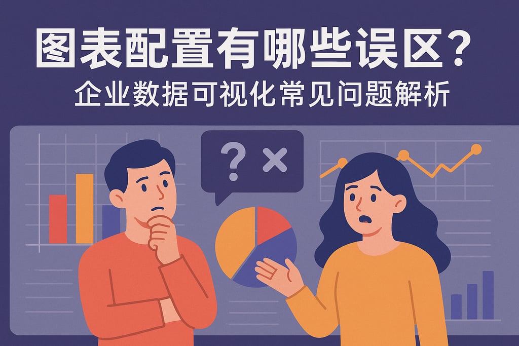 图表配置有哪些误区？企业数据可视化常见问题解析
