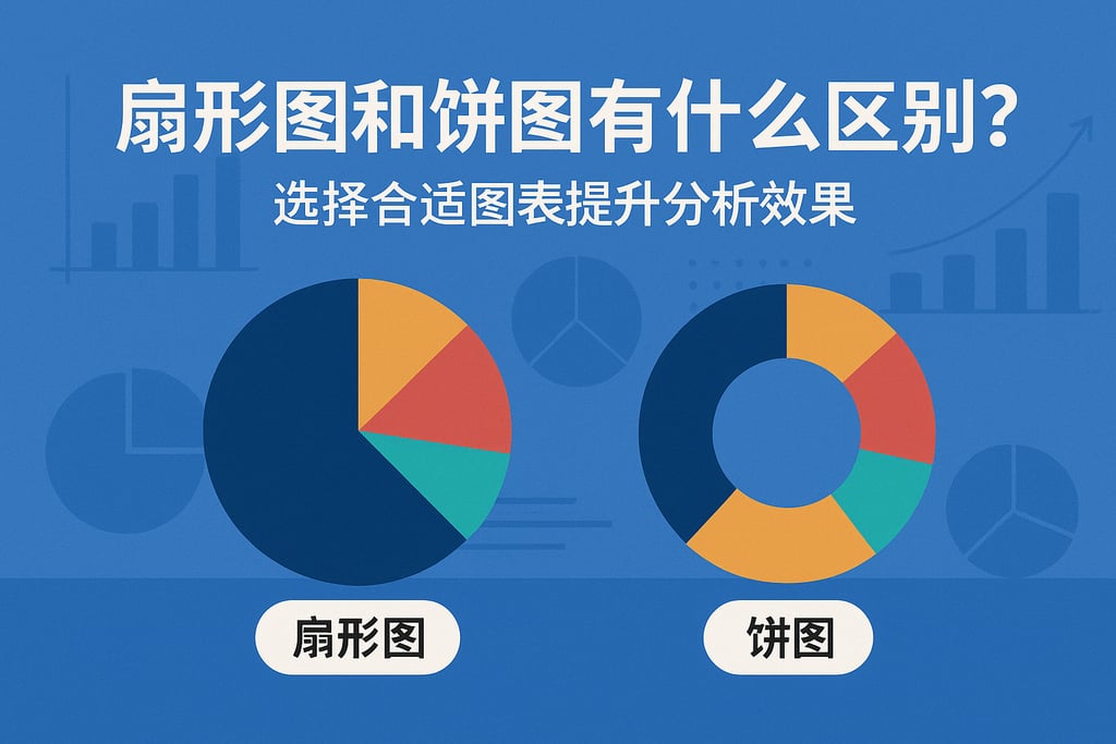 扇形图和饼图有什么区别？选择合适图表提升分析效果