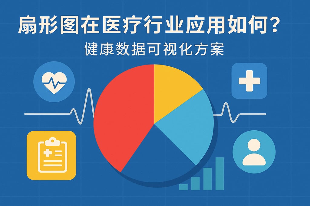 扇形图在医疗行业应用如何？健康数据可视化方案