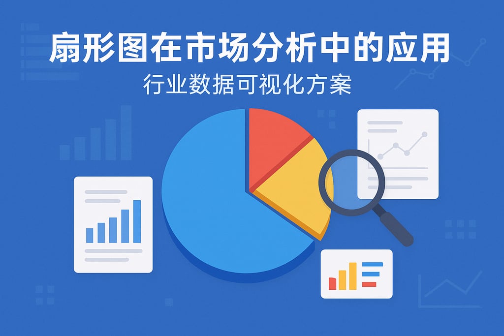扇形图在市场分析中的应用？行业数据可视化方案
